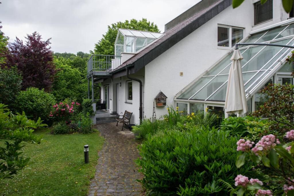 Ferienappartement In Der Spielestadt ราเวนส์บวร์ก ภายนอก รูปภาพ