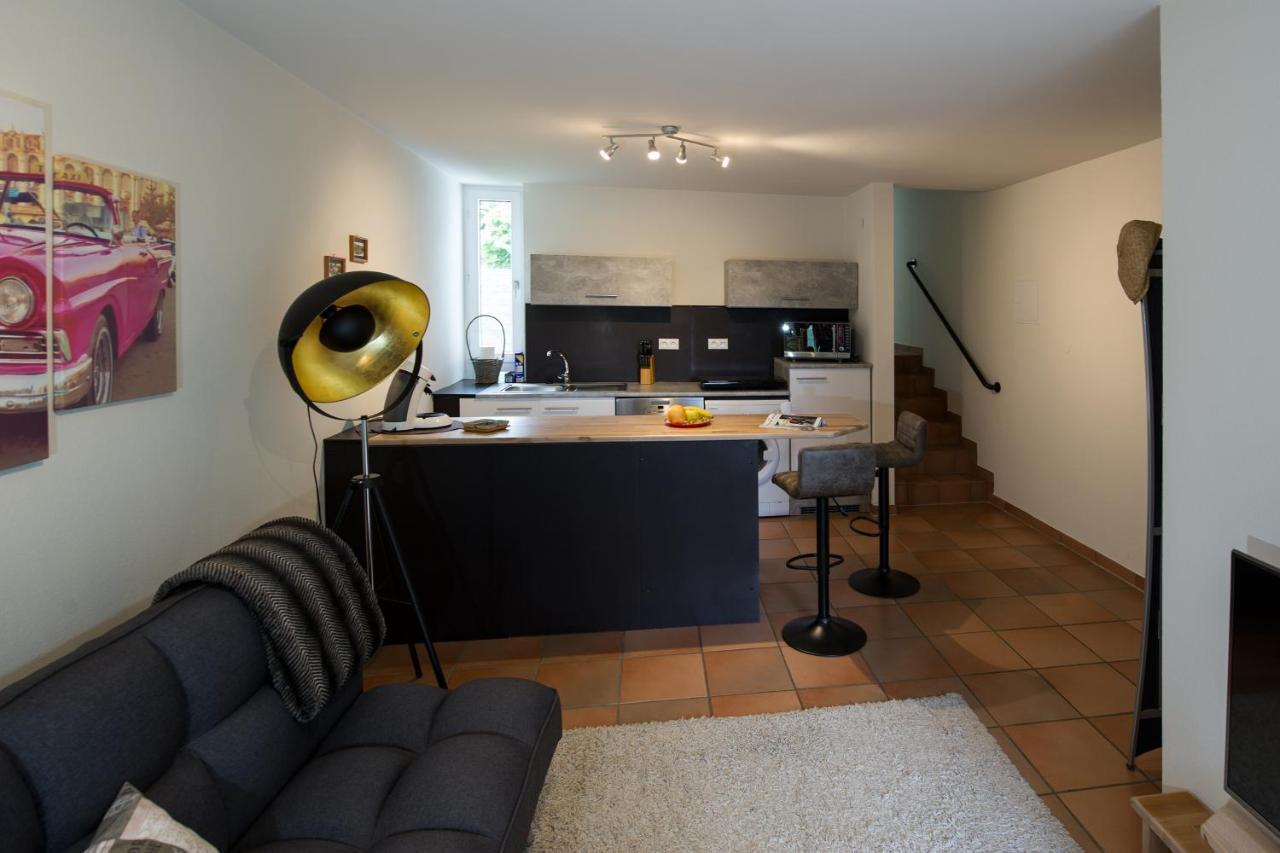 Ferienappartement In Der Spielestadt ราเวนส์บวร์ก ภายนอก รูปภาพ